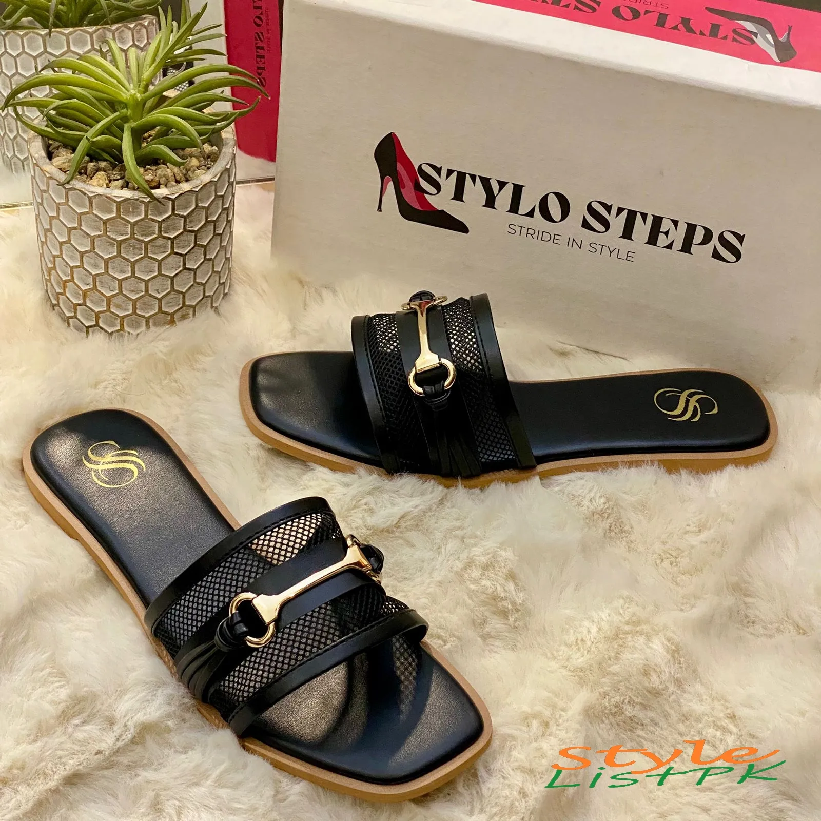 Best Price Buckle Chic Dou Flats