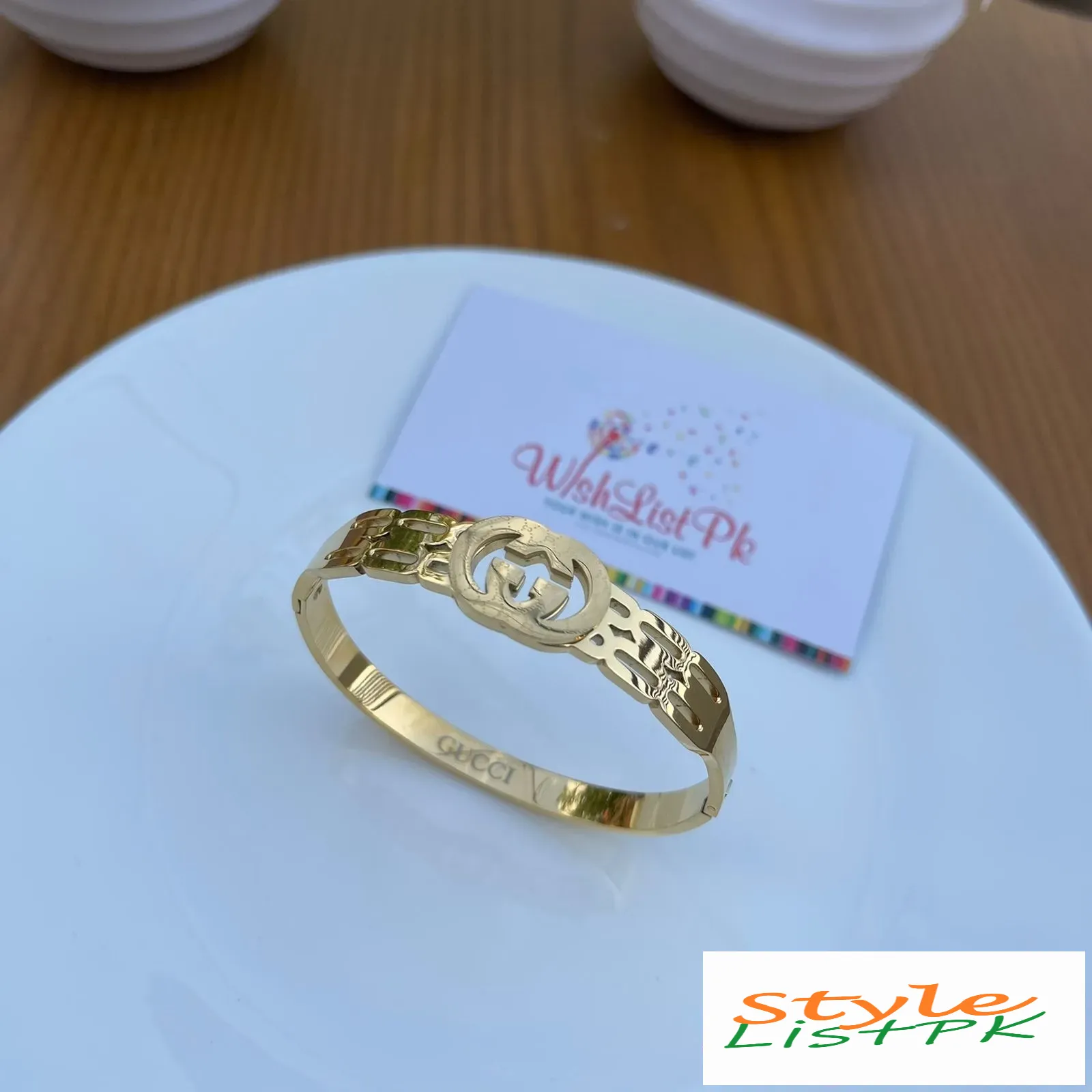 Best Price Double GG Gold Bangle