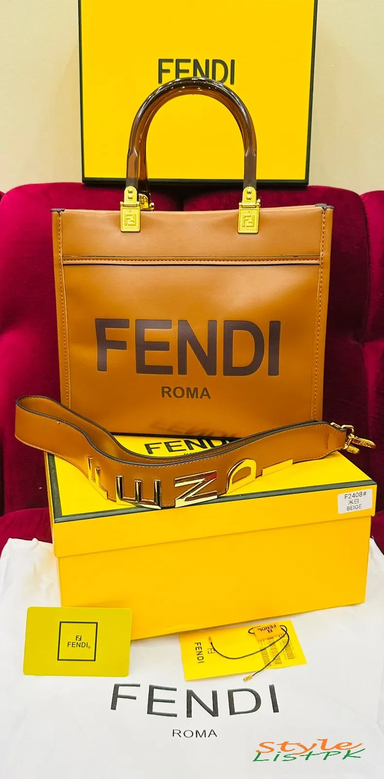 Best Price Fendi Roma Tote