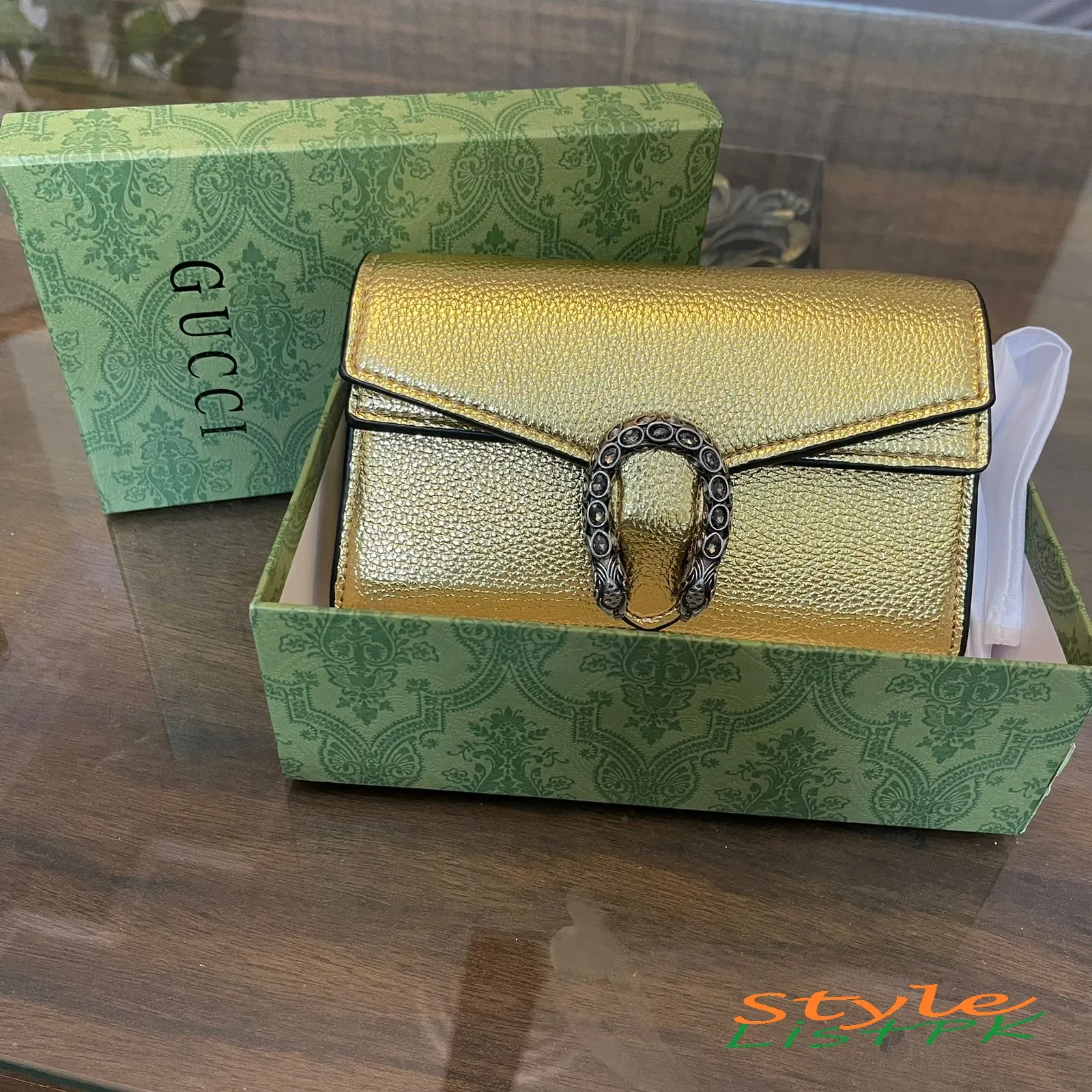 Best Price Gucci dionysus super mini Gold