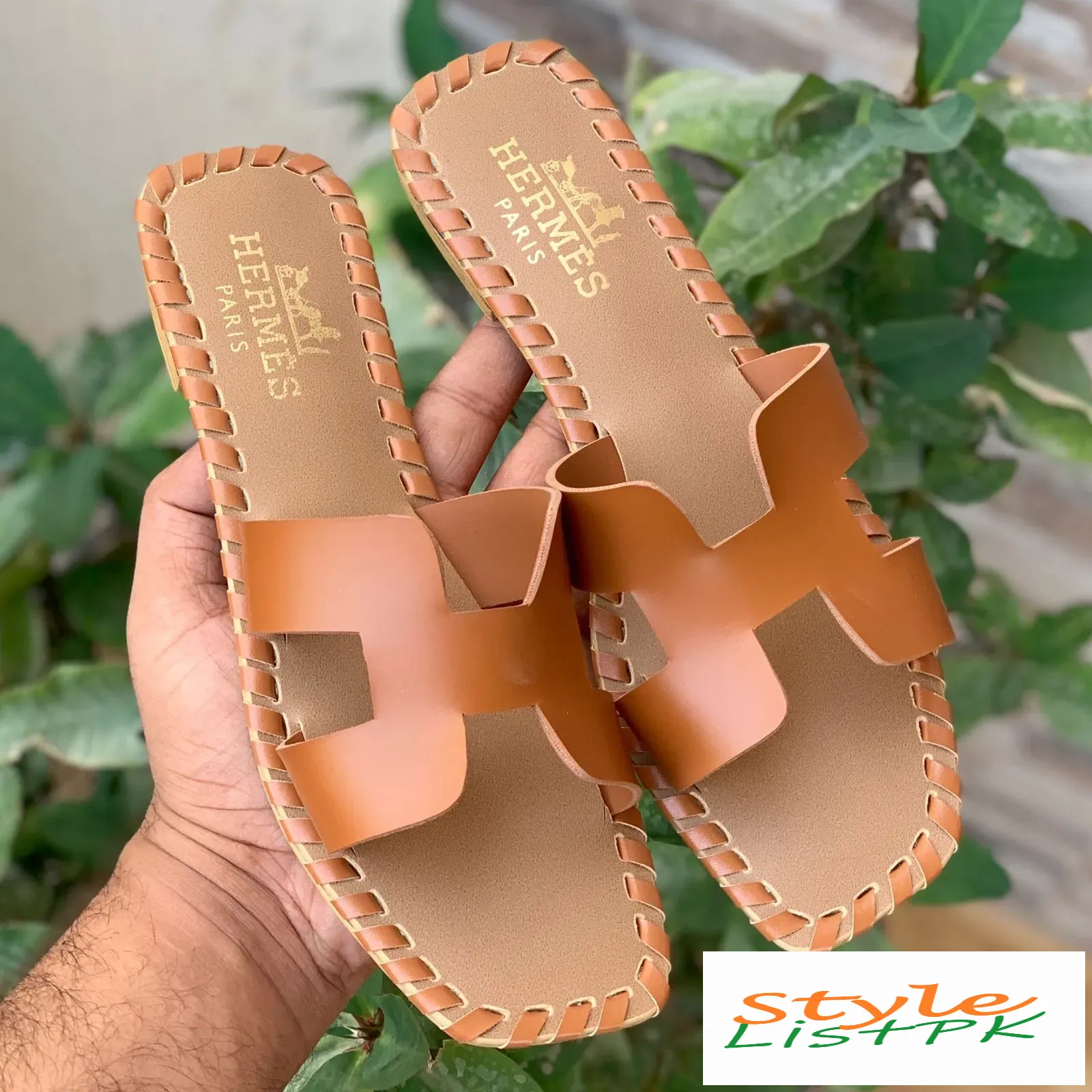 Best Price Hermes Slippers Hem Stichced