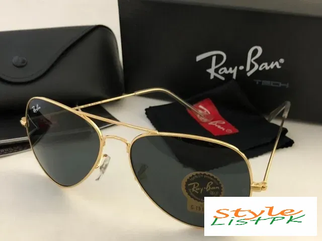 Best Price Rayban Aviator with box (Golden Frame)