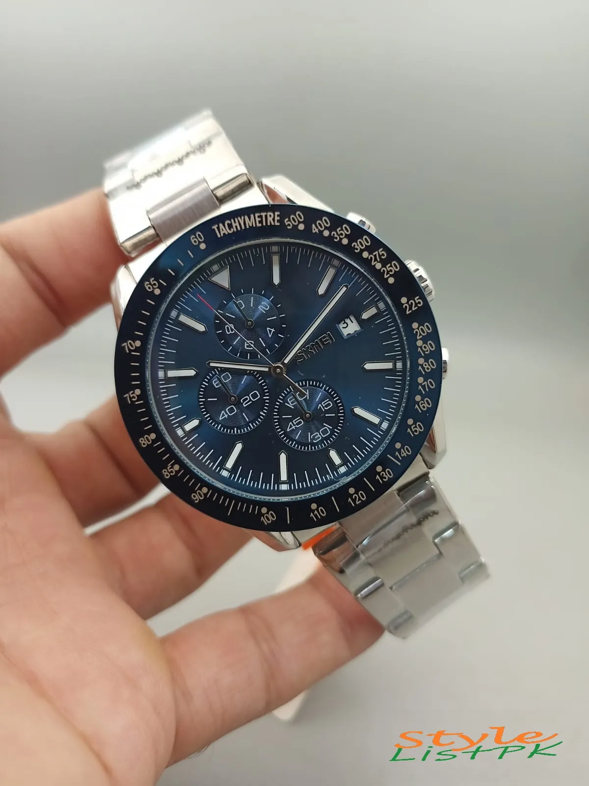 Best Price SKMEI Silver Blue Original 