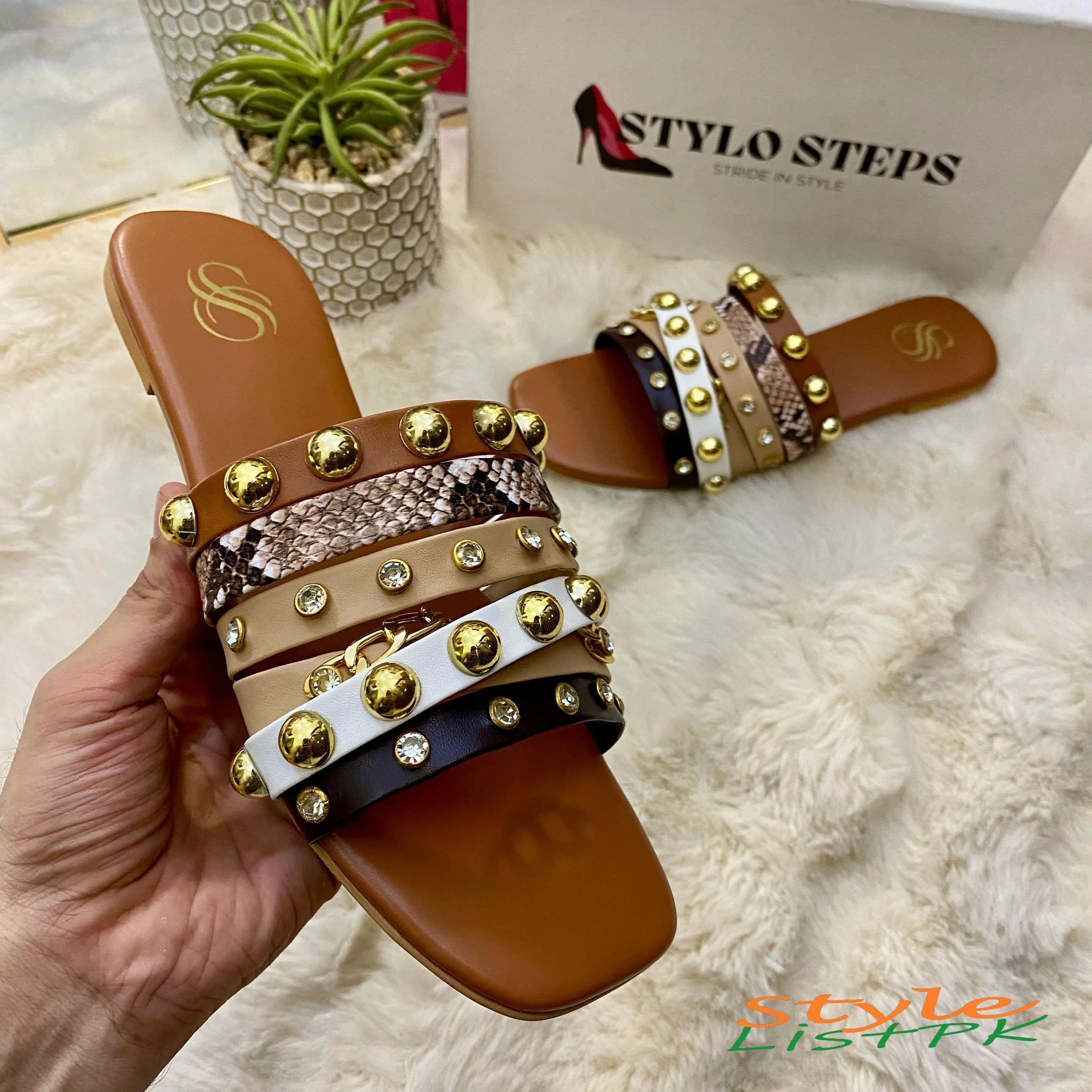 Best Price Studded Blitz Flats