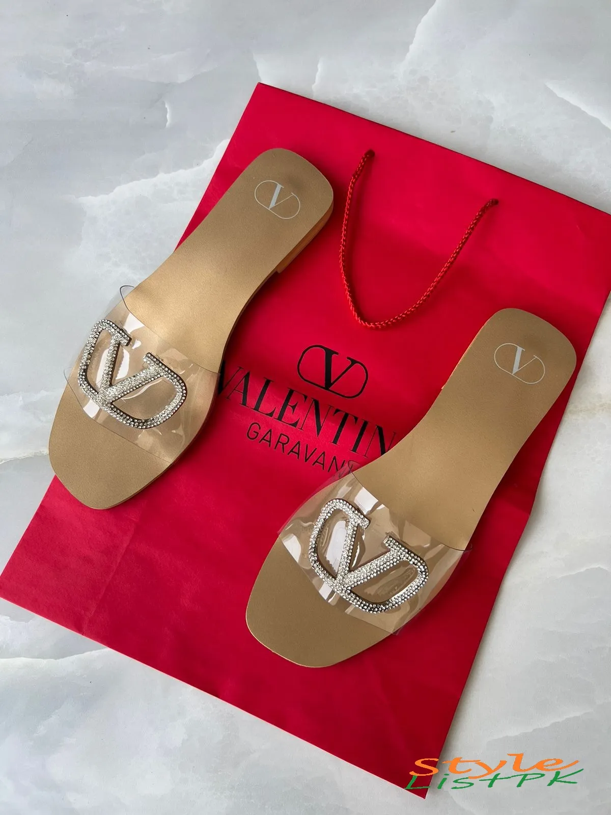 Best Price Valentino clear flats