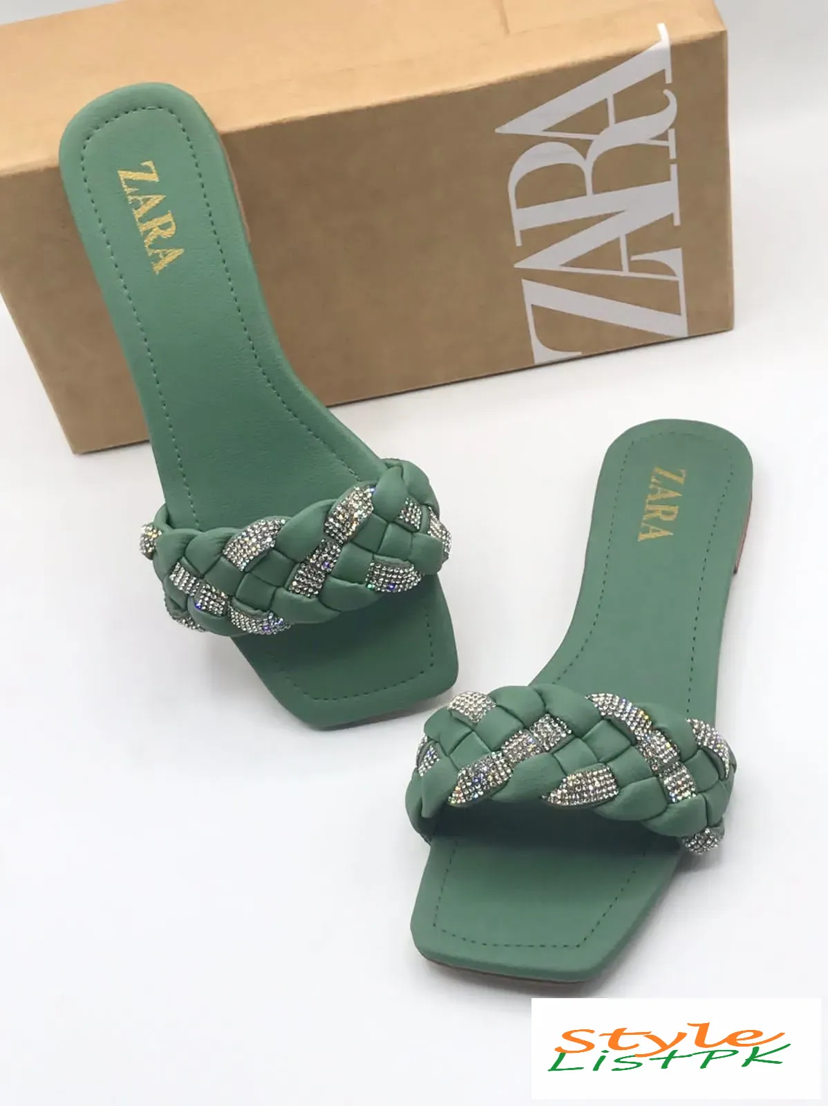 Best Price Zara Braided Fancy Slippers